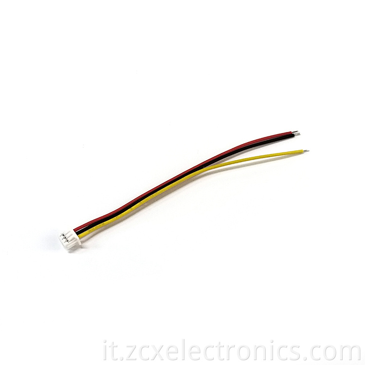 70mm red black yellow electronic wire
